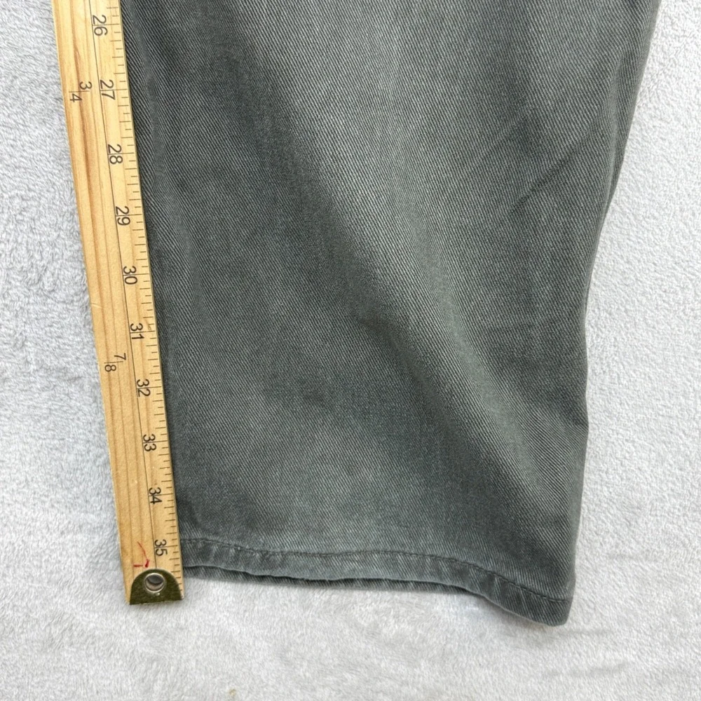 Vintage Levi's 540 Relaxed Fit Jeans Mens 42x36 Olive Green Straight Denim Y2K